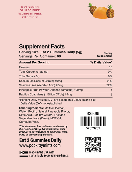 Juicy Pineapple Monthly Pack