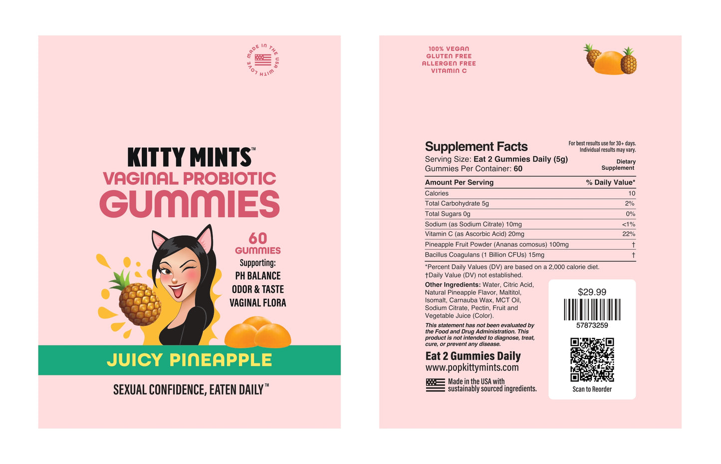 Juicy Pineapple Monthly Pack