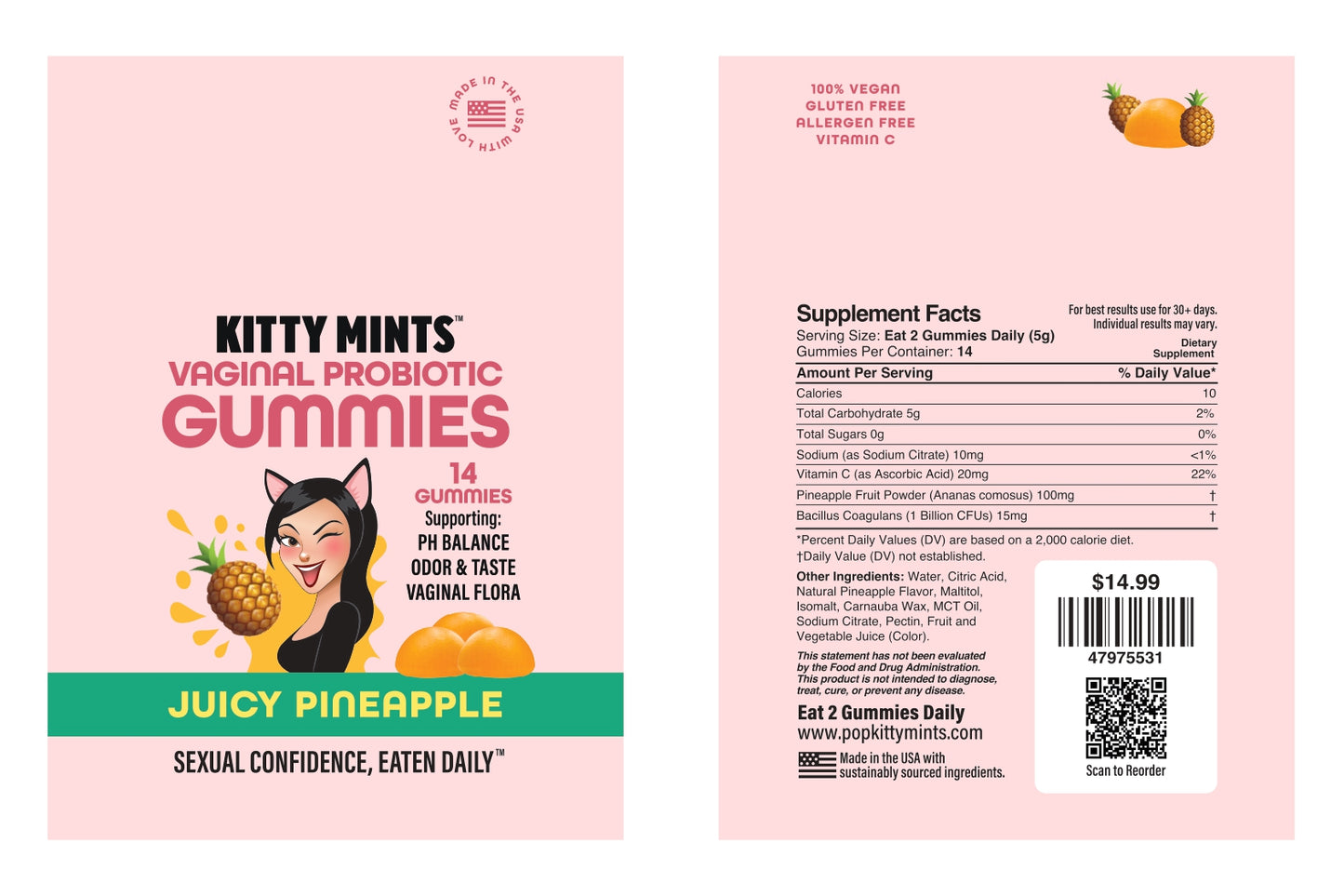 Juicy Pineapple Travel Pack